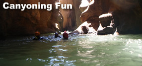 Stag Canyoning on the Costa del Sol
