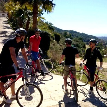 Stag Mountain Biking in Marbella, Costa del Sol Stags party